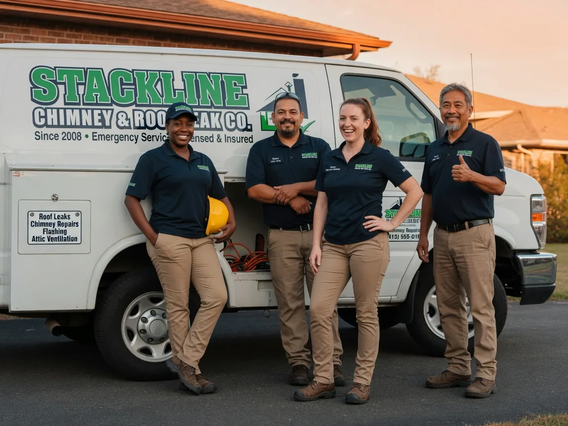 Chimney flashing repair company in Greensboro, MD